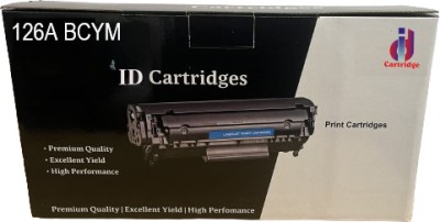 ID Cartridge 126A Set Toner Cartridge Black + Tri Color Combo Pack Ink Toner