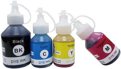 NNPRO High Quality BTD60 BT6000Bk / BT5000 for Brother DCP Printer Black + Tri Color Combo Pack Ink Bottle