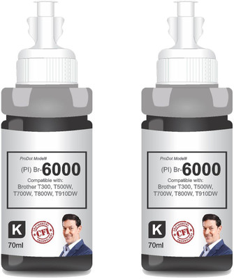 PRODOT ProSeries Br B5000/B6000 Inkjet Ink Refill Compatible with Brother DCP- T300 Black Ink Bottle