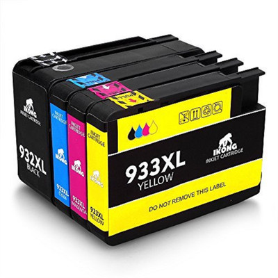 HYNEAR 932 XL Black & 933 XL Ink Cartridge For Use In HP OfficeJet 7612, 6700, 6100 Tri-Color Ink Cartridge