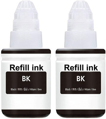 FINEJET Ink for Canon GI790 G1000,G1010,G1100,G2000,G2002,G2010,G2012,G2100,G3000 Black - Twin Pack Ink Bottle