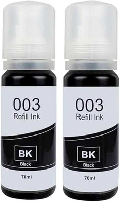 GHT 033 BLACK Black - Twin Pack Ink Bottle