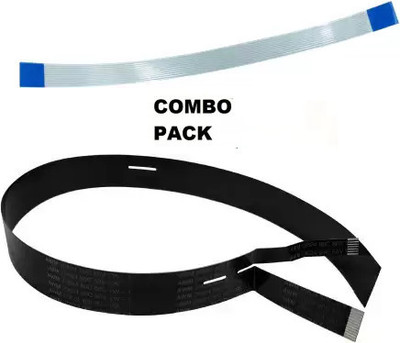 PRINTER PARTNER CCD Scanner & Panel Cable Combo Set For H/p 310 319 410 5820 5821 Black Ink Toner