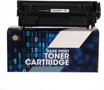 KBG HP 12X Canon 303X For LJ 1010 1018 1020 1022 3015 3019 3050 M1005 LBP2900 3000 Black Ink Cartridge