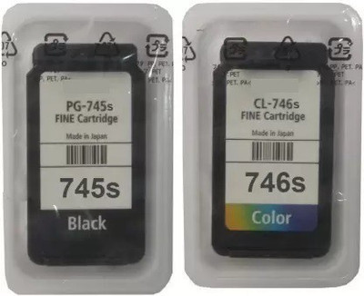 verena PG745S & CL746S ink Cartridge Combo Compatible with Canon Printers Black + Tri Color Combo Pack Ink Cartridge verena PG745S & CL746S ink Cartridge Combo Compatible with Canon Printers Black + Tri Color Combo Pack Ink Cartridge