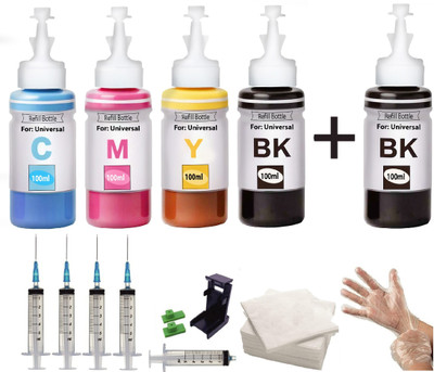 Salty ink For DeskJet 2331 805 803 680 678 818 802 901 703 704 46 21 22 27 28 56 Black + Tri Color Combo Pack Ink Cartridge