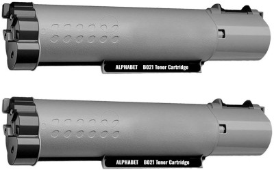 ALPHABET TN B021 Toner Cartridge Compatible for BrotherHL-B2080DW, MFC-B7715DW Pack of 2 Black Ink Cartridge