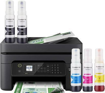 DUPLEX TONER CARTRIDGE 001 003 Refill Ink Compatible For Epson L3110,L3150 printers Black + Tri Color Combo Pack Ink Bottle
