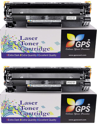 GPS Colour Your Dreams 925 Toner Cartridge Compatible for Canon LBP 6030W, 6030B, 6018B, 3010B,MF3010 ( 2 Pcs ) Black Ink Toner