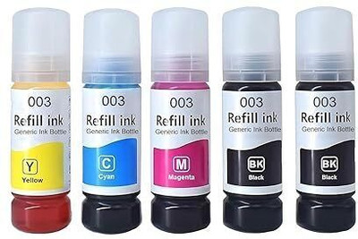 HRK GHT DeskJet GT Series / Smart Tank / Ink Tank Wireless Black + Tri Color Combo Pack Ink Cartridge