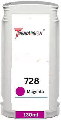 trendvision 728 Magenta Ink Cartridge (130ml) for USE in Designjet T830 and T730 Magenta Ink Cartridge