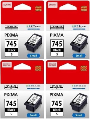 ZENCA TECHNOLOGIES 745 small (4pcs) Black Ink Cartridge