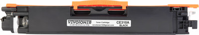 Vevo Toner Cartridge & Ink CE310A Black Toner Cartridge Color Laserjet CP1025 Printer Black Ink Toner
