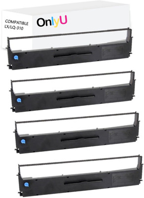 OnlyU LX 3LQ 310 Compatible DMP Ribbon Cartridge for Dotmatrix Printers Black Ink Toner