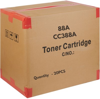 vevo toner cartridge Compatible OEM 88A (CC388A) Quantity 20pcs (Air Bag-Bubble Pack) Toner Cartridge Black Ink Toner
