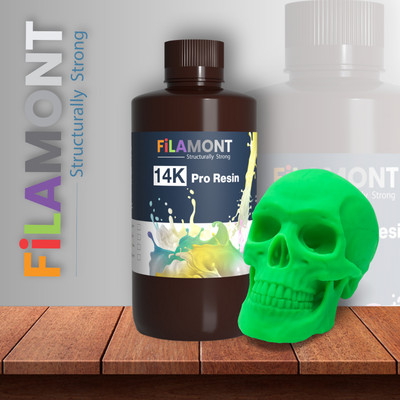Filamont 14K RESIN Green Ink Bottle