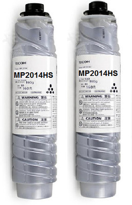 canoff TONER CARTRIDGE FOR USE IN RICOH AFICIO MP 2014 / 2014HS PHOTOCOPIER Black - Twin Pack Ink Toner