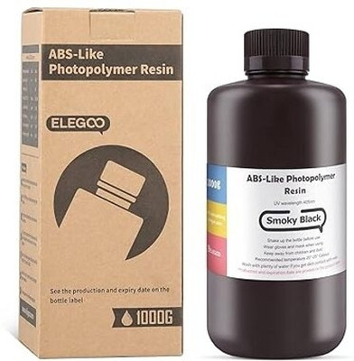 Elegoo ABS Like Photopolymer 3D Printer Resin Black Ink Bottle
