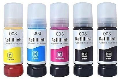 HRK GHT DeskJet GT Series / Smart Tank / Ink Tank Wireless Black + Tri Color Combo Pack Ink Cartridge