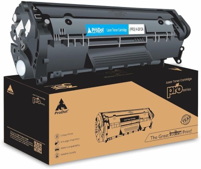 PRODOT PLH-2612 Laser Toner Cartridge for HP Q2612A & Canon CRG 303/703/FX-9/FX-10 Black Ink Cartridge