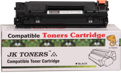 JK Toners 88A/ CC388A Toner Cartridge For P1007 P1008 Pro P1106 Pro P1108 Pro M1136 Black Ink Toner
