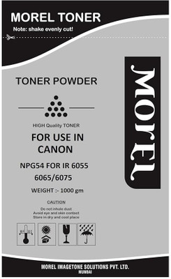 MOREL NPG54 TONER POWDER FOR USE IN CAN IMAGE RUNNER 6055 / 6065 / 6075 PHOTOCOPIER Black Ink Cartridge