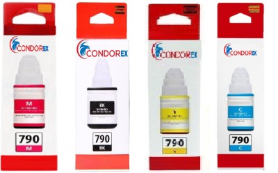 Condorex INK & TONER Black + Tri Color Combo Pack Ink Bottle