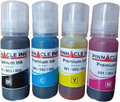 PINNACLE Epson L14150 L3200 L3210 L3211 L3250 L3216 L3215 L6270 L5290 L4260 Black + Tri Color Combo Pack Ink Bottle