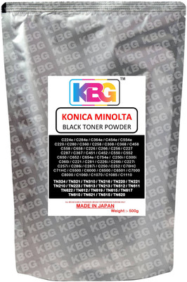 KBG For KONICA MINOLTA bizhub C224 C220 C258 C250i C266 C451 C70HC C6000 C1060 C1085 Black Ink Toner Powder