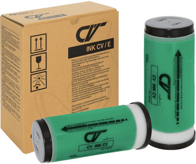 RODEX GREEN Ink Compatible for Riso CV 3230 3130 3030 Duplicator (Pack of 2) Green Ink Bottle