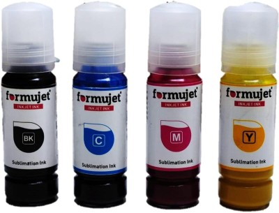 Formujet DTPSub EP 003 Sublimation Ink 70g Compatible For Epson L1110, L3100 etc Black + Tri Color Combo Pack Ink Bottle