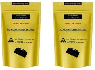 Ziant RICOH SP 101S Refill Pouch (pack of 2) Black Ink Toner