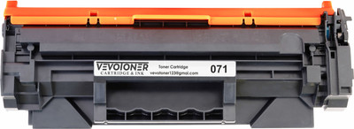 Vevo Toner Cartridge & Ink 071 for Use in Can.. I-SENSYS LBP122dw, MF275dw, MF272dw (with Chip) Black Ink Toner