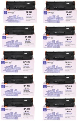 softly print 925 Cartridge Compatible for Canon Laserjet LBP6018B, PACK 10 Black Ink Toner