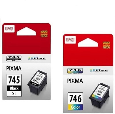 ZENCA TECHNOLOGIES 745XL & 746 Ink Cartridge Compatible with Canon Printer Black Ink Cartridge