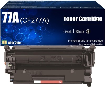 SPS 77A Toner Cartridges WITH CHIP Replacement for HP 77A CF277A Toner Cartridge Black Ink Cartridge