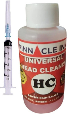PINNACLE Unblock Print Head Nozzles For Hp Ep Brother Printers Red Ink Bottle
