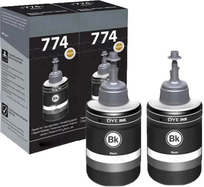 GREENBERRI Ink Compatible For Epson T7741 Compatible for M100,M105,M200,M205 ,L655 ,L1455 Black Ink Bottle
