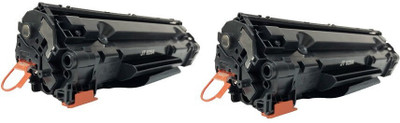 JET TONER C925 Black Toner ( Pack of 2 ) ompatible For Use in LBP6018B / MF3010 / LBP6030B Black Ink Cartridge