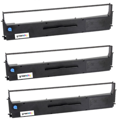 GREENSKY COMPITABLE FOR LQ-310 DOT METRIX PRINTER RIBBON CARTRIDGE Black Ink Toner