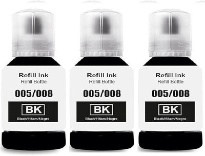 tequo 005/008 Refill Ink for Canon Pixma G2020, G2021, G2060, G3020, G3021 Printer Black Ink Cartridge