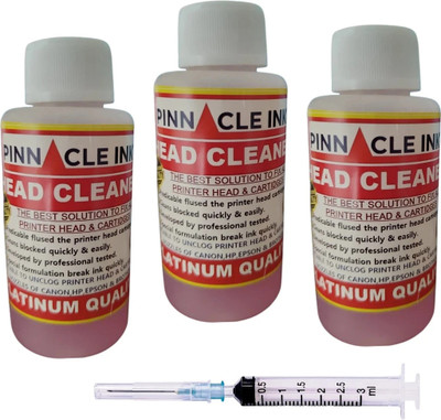 Pinnacle Ink Unblock Print Head Nozzles For Hp Ep Canon Brother Printers Tri-Color Ink Bottle