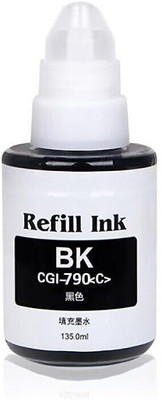 Inkteck GI 790 Ink Refill Compatible for G1000, G1010, G1100, G2000, G2002, G2010 Black Ink Bottle