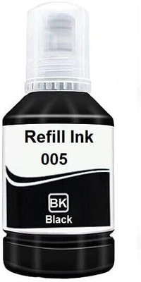 Gedi 005 Black Refill Ink for Epson M2140, M1100, M1120, M1140, M1170, M2110 Printers Black Ink Bottle