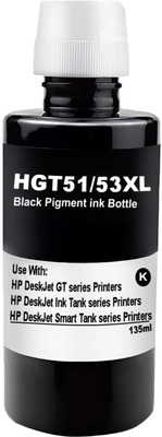 kalar GT53Xl Refill Ink Bottle for HP Ink Tank 115 310 315 319 410 Printer Black Ink Bottle