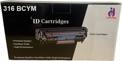 ID Cartridge 316 Set Toner Cartridge Black + Tri Color Combo Pack Ink Toner