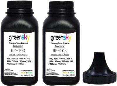 GREENSKY 103A / W1103A Laser Toner Powder Refilling For Comptible Neverstop Laser 1000a Black Ink Toner