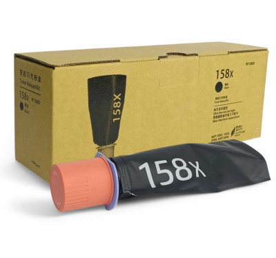 Go Toner cartridge 158X / W1580X Laser-Jet Tank 1005w,1020w, Black Ink Toner