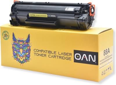 OAN 88a for CC388A Printer Compatible Toner Cartridge, Page Yield 1500 Black Ink Cartridge