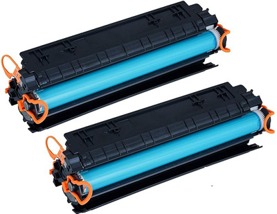 canoff 88X /CC388X Laser Toner Cartridge Compatible for Use in HP Printers (Pack Of 2) Black Ink Toner